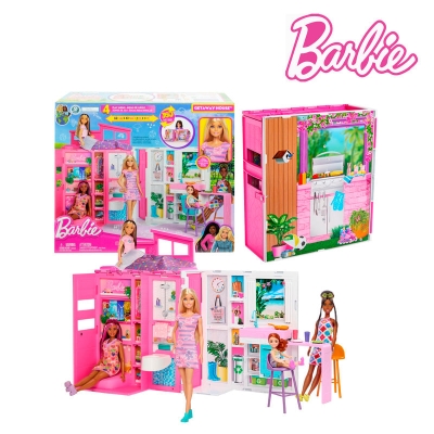 Picture of Barbie HRJ77 Getaway Doll House