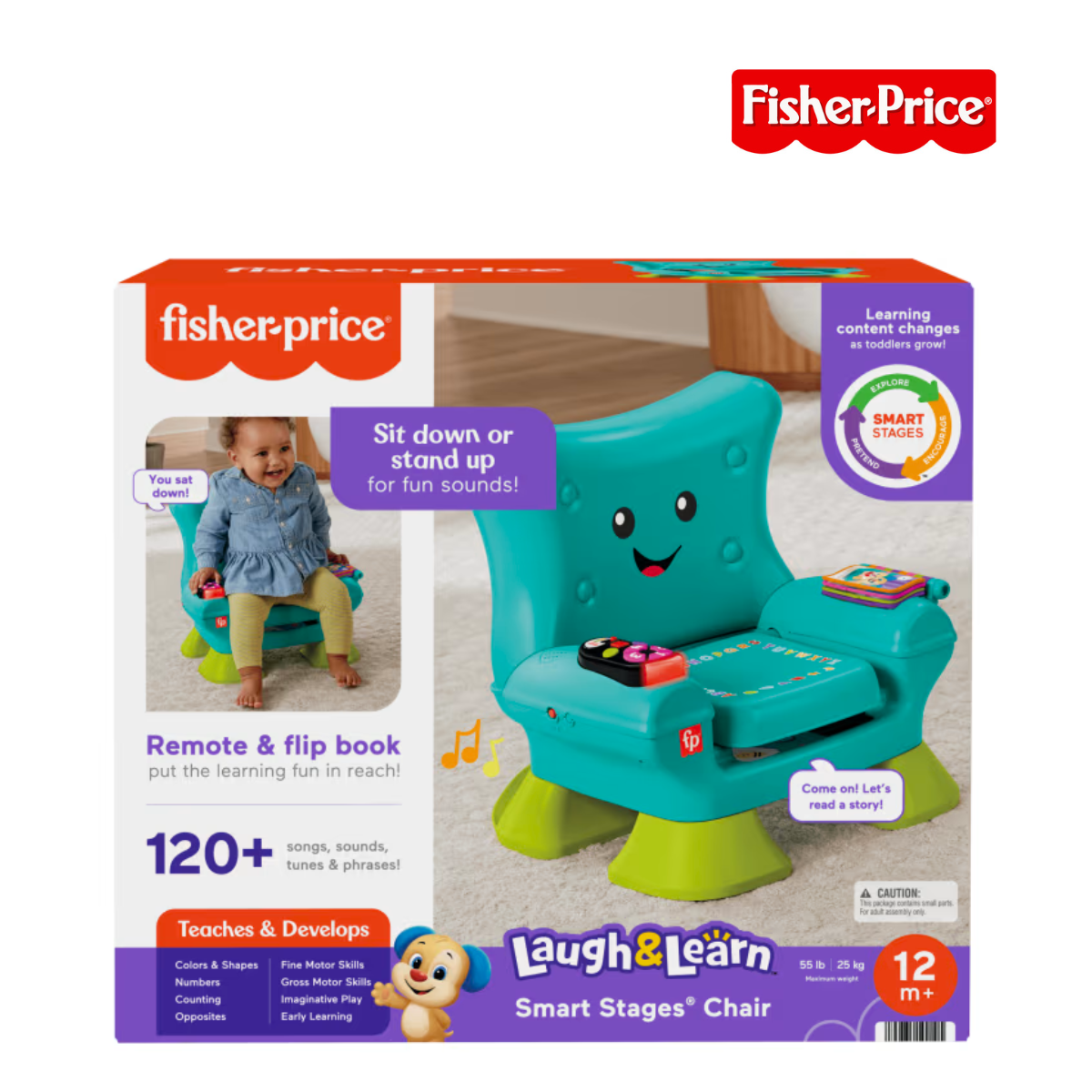 Picture of Fisher Price HTW90 Laugh & Learn Smart Stages Chair