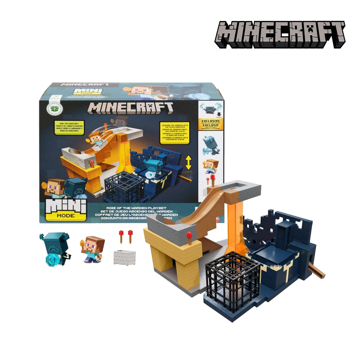 Picture of Minecraft HXT72 Rise of The Warden Playset
