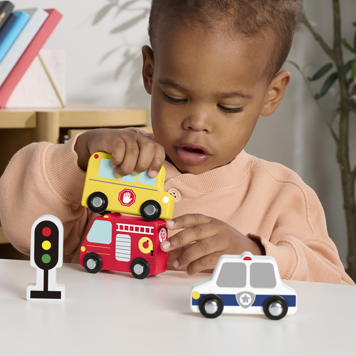Picture of Fisher Price JCY32 Wooden Vehicle Pack