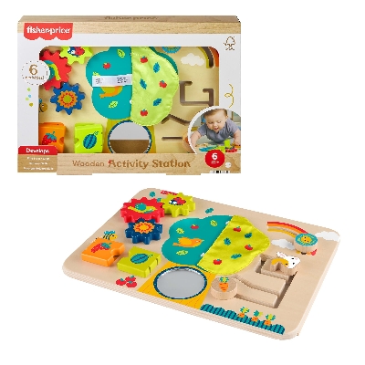 Picture of Fisher Price JDM53 Wood Activity Station