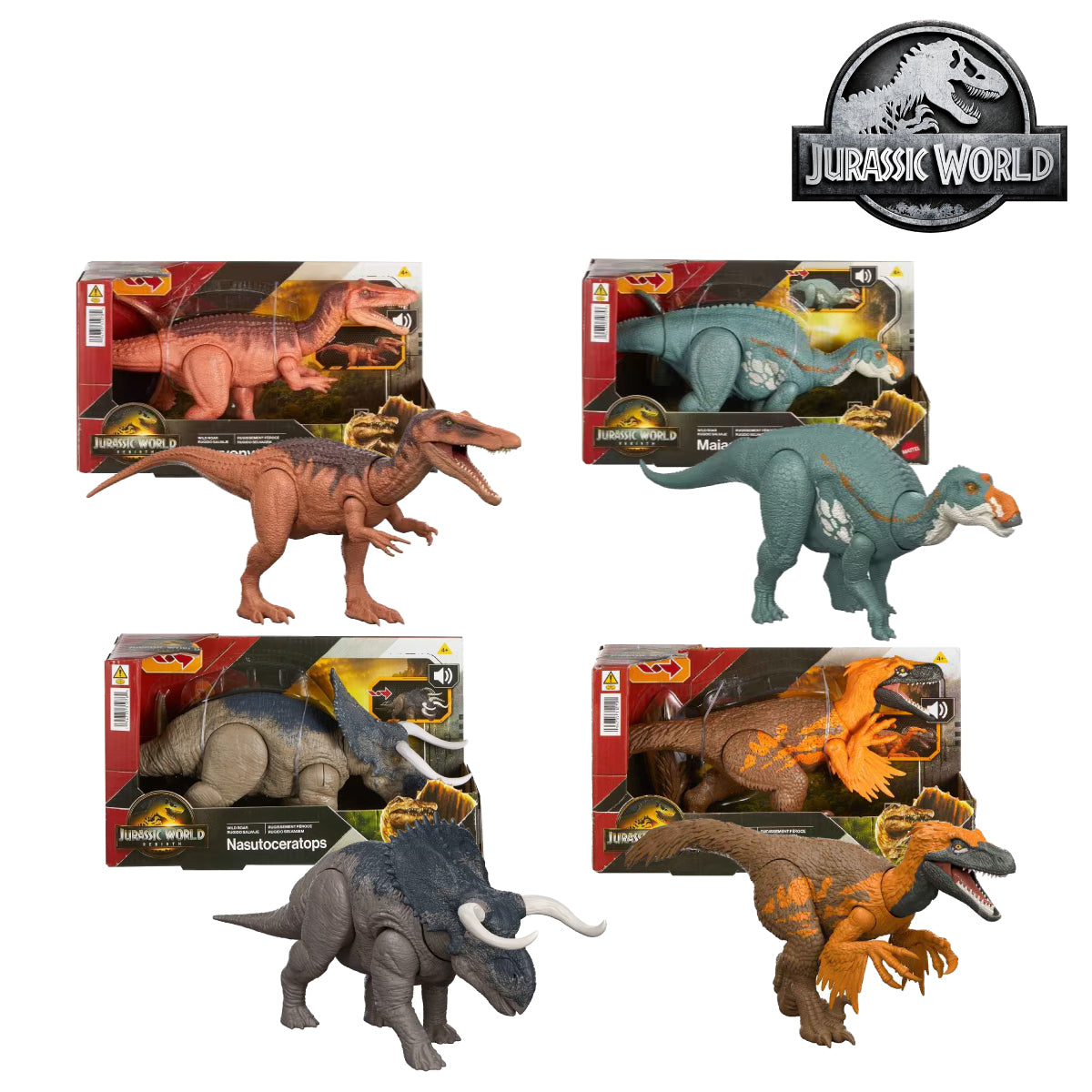 Picture of Jurassic World Saga JGB87 Dino Asst with Sound