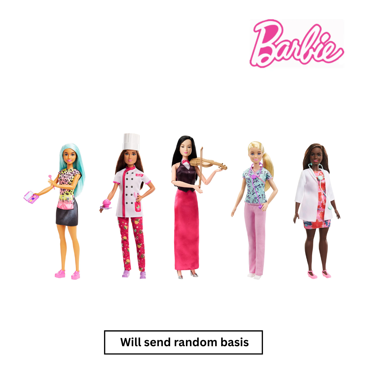 Picture of Barbie DVF50 Core Career Doll Assortment. (Damaged Box)