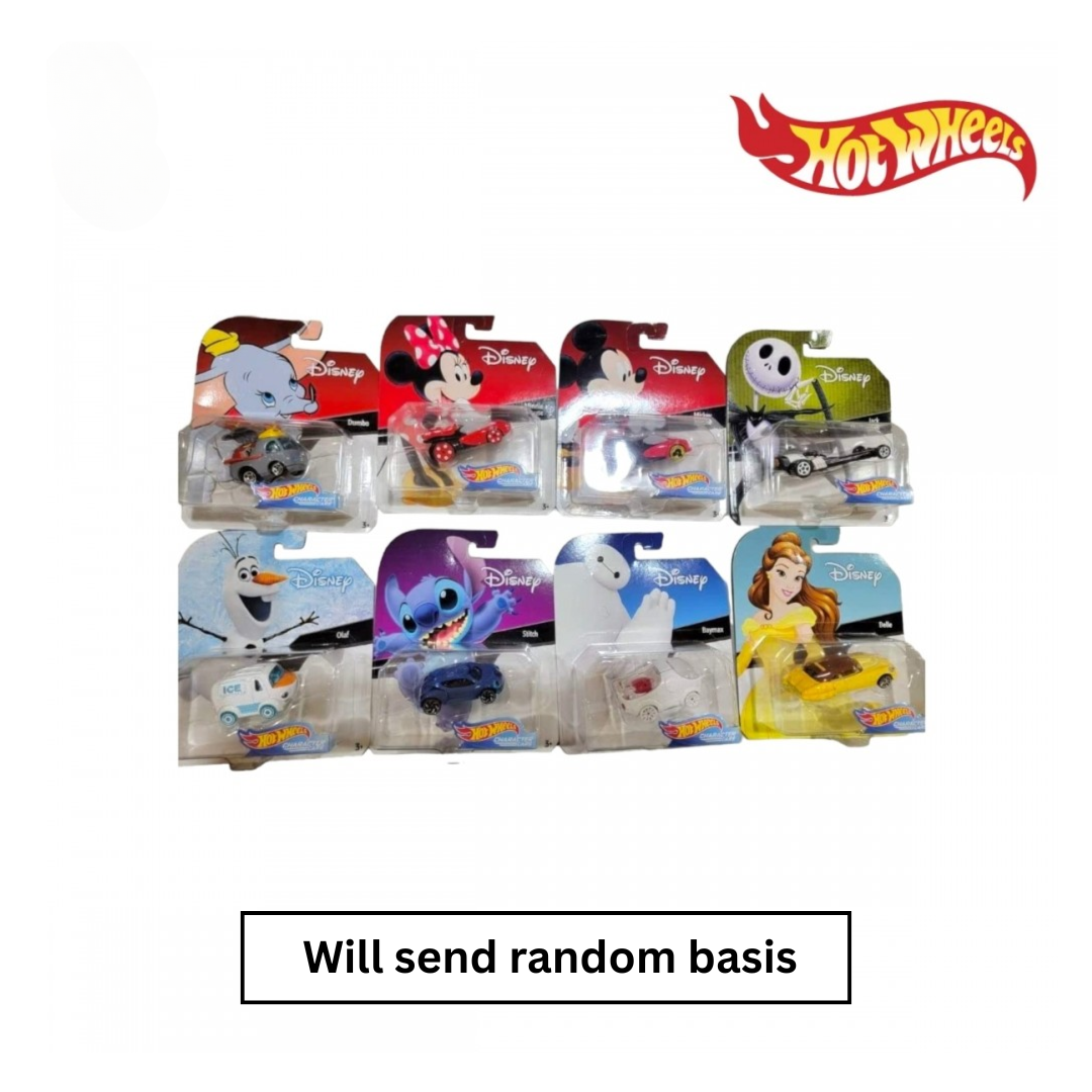 Picture of Hot Wheels GCK28 Disney Character Car Asst. (Damaged Box), Ages 3+