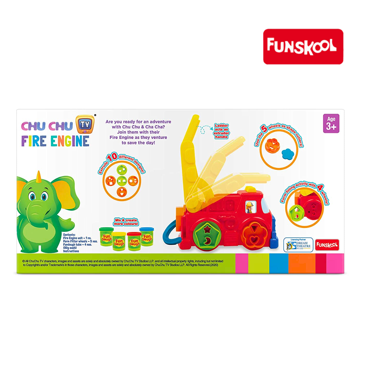 Picture of FUNDOUGH CHU CHU FIRE ENGINE (Damaged Box)