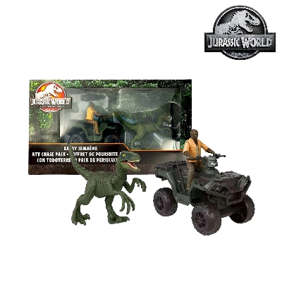Picture of Jurassic World HTP62 Legacy Collection Barry Sembene ATV Chase Action Figures