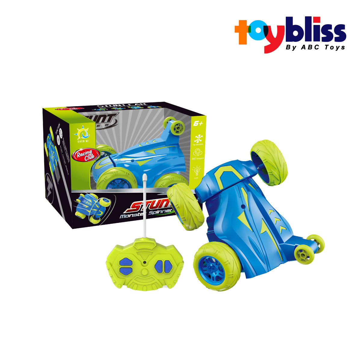 Picture of Toybliss Stunt Monster RC Car with Lights & Sounds (CQ-623), Ages 6+