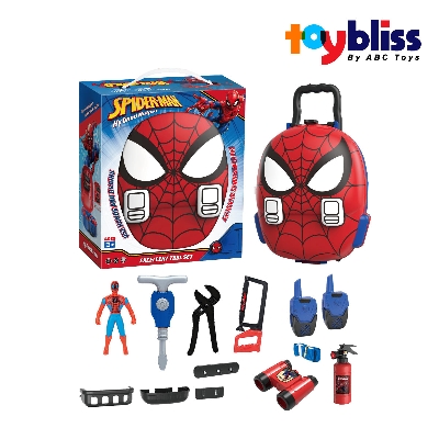 Picture of Toybliss Spiderman Trolley Case Tool Set (005), Ages 3+