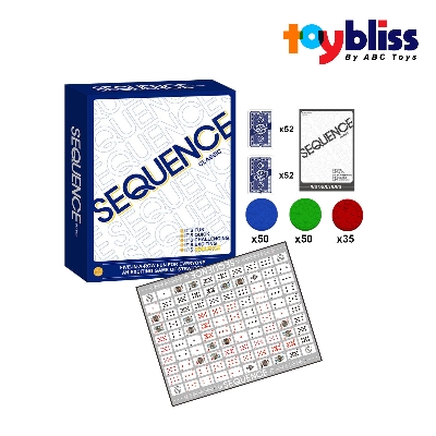 Picture of Toybliss SEQUENCE CLASSIC Board Game (8002B), Ages 7+