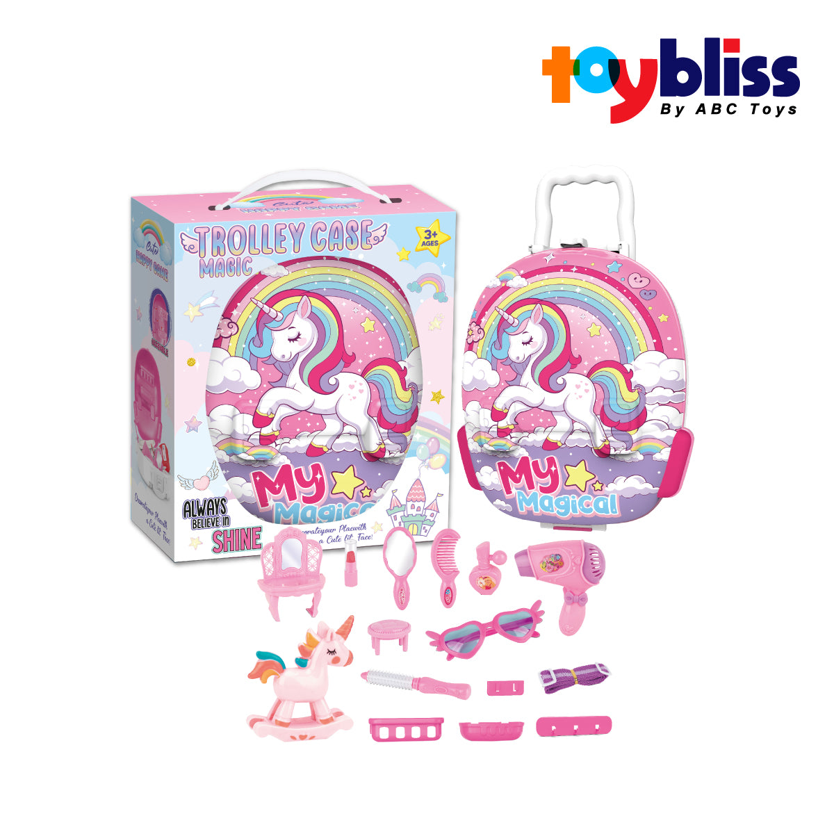 Picture of Toybliss MAGICAL Trolley Case Playset (017), Ages 3+