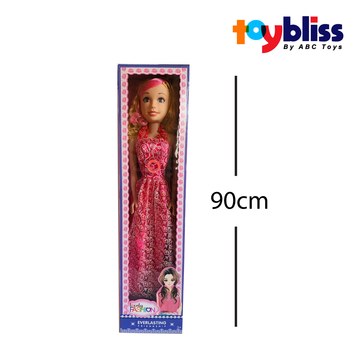 Picture of Toybliss Lovely FASHION 38-Inch Music Doll (KT063B-1), Ages 3+
