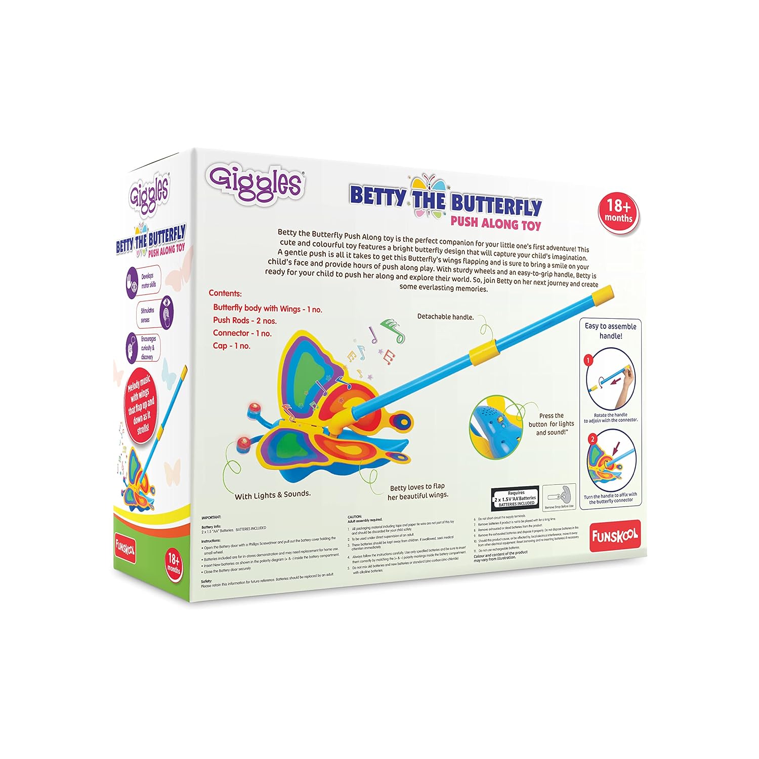 Picture of Funskool Giggles Betty The Butterfly (Clearance Sales)