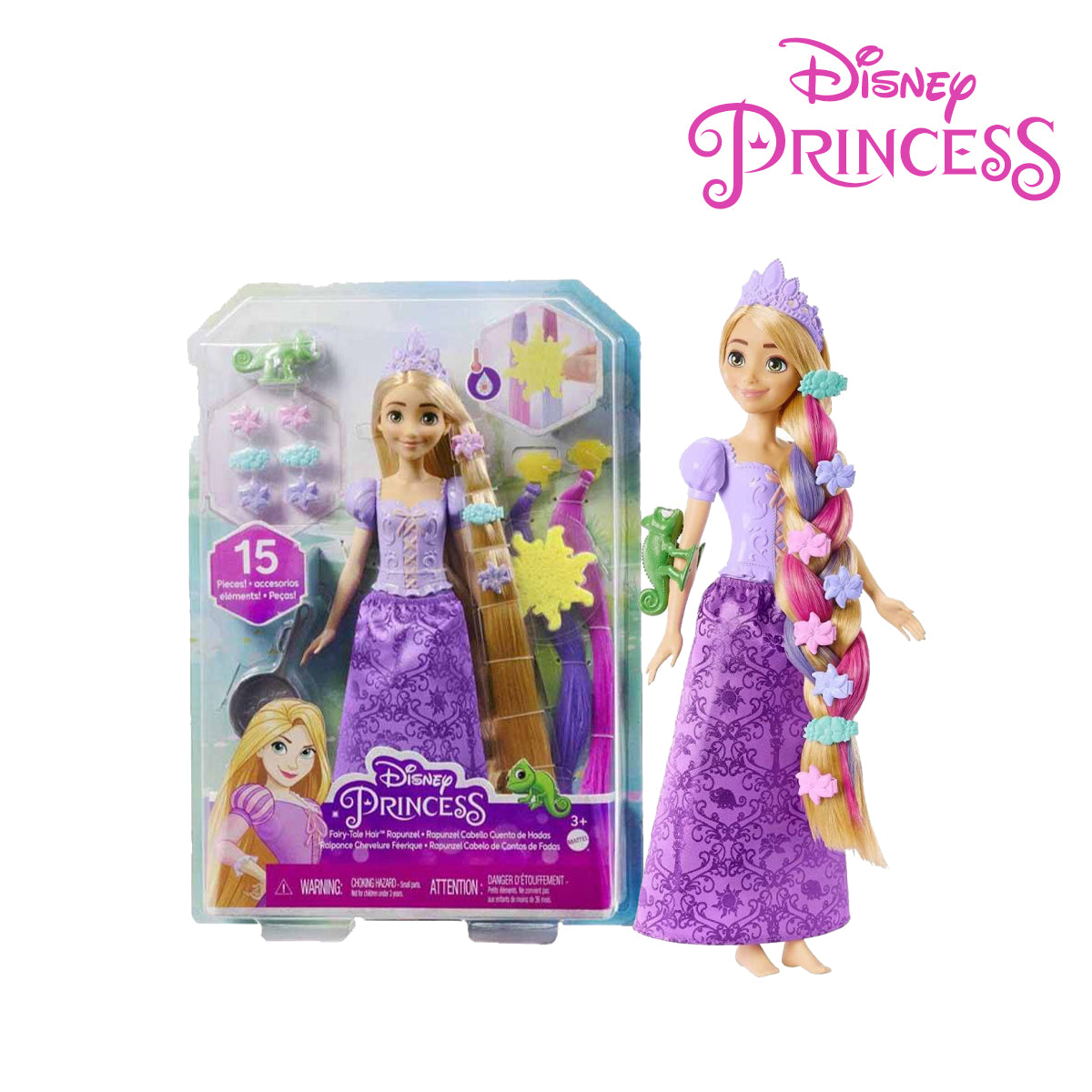 Picture of Disney HLW18 Princess Fairy-Tale Hair Rapunzel, Ages 3+