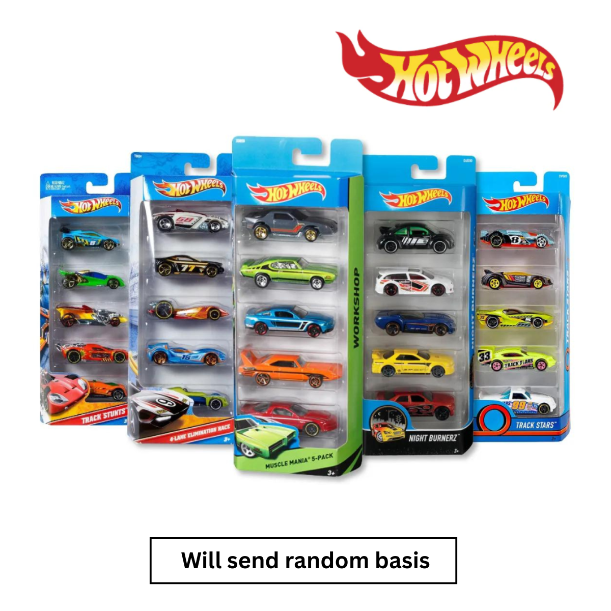Picture of Hot Wheels 1806 5-Car Pack Assortment
