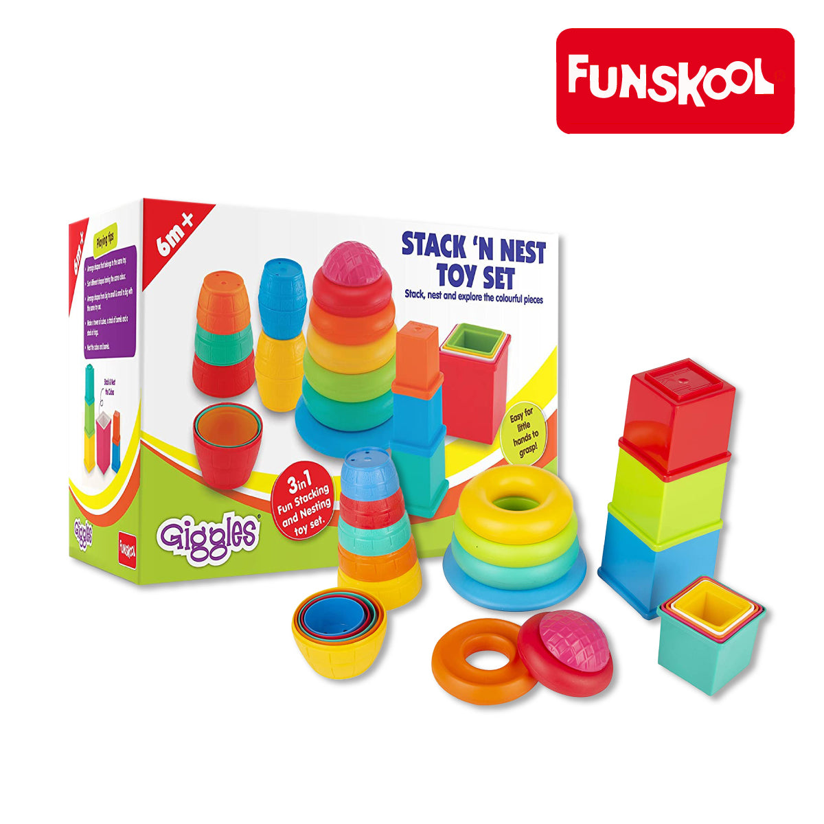 Picture of Funskool Stack N Nest Toy