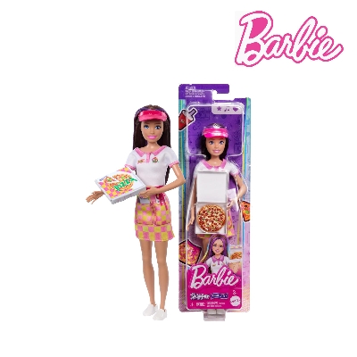 Picture of Barbie HTK36 Skipper Pizzeria Waitress Doll With Accessories