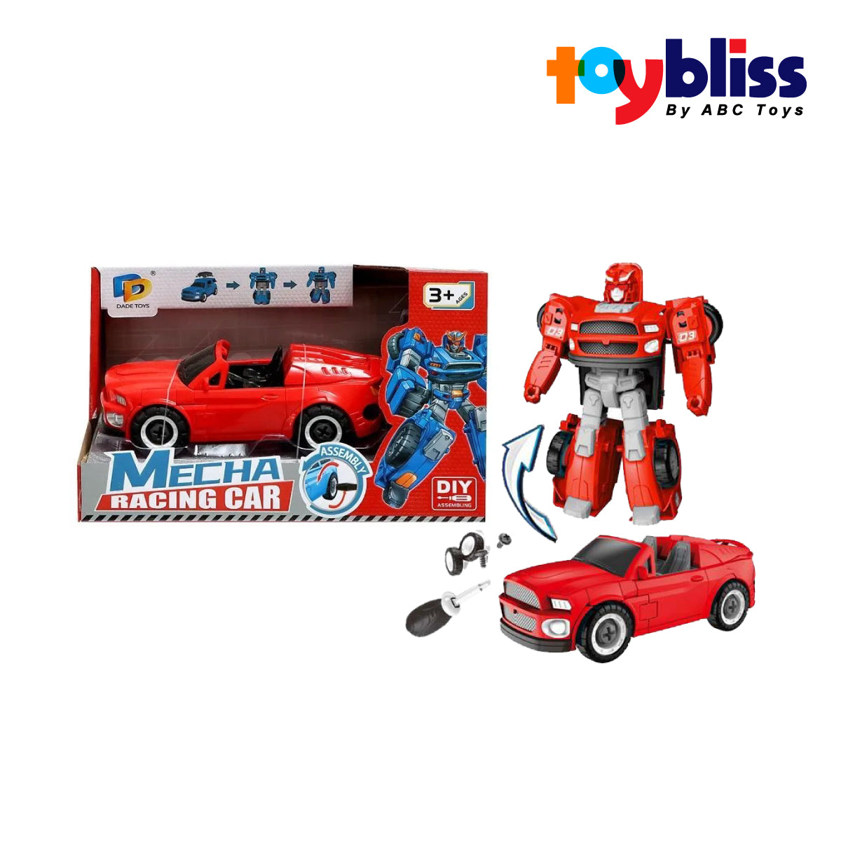 Picture of Toybliss Mecha Racing Car (D622-H343A), Ages 3+