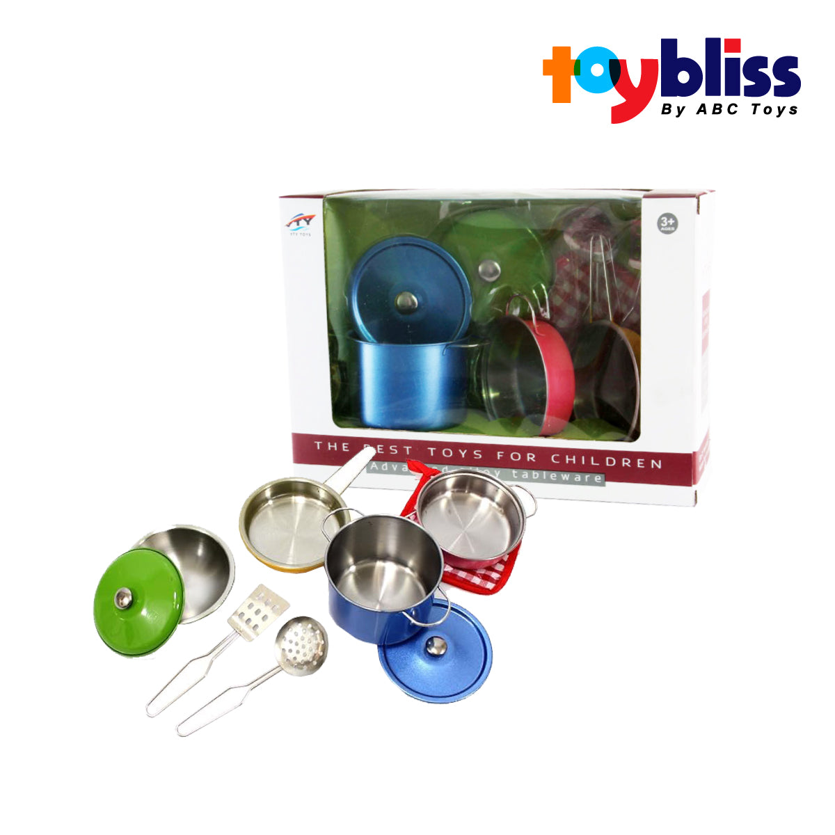 Picture of Toybliss Kitchen Alloy Tableware (PY555-68), Ages 3+ (DAMAGED BOX)