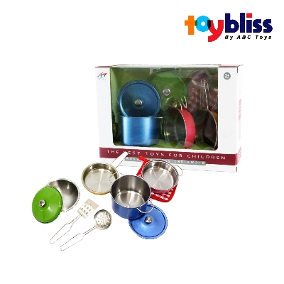 Picture of Toybliss Kitchen Alloy Tableware (PY555-68), Ages 3+ (DAMAGED BOX)