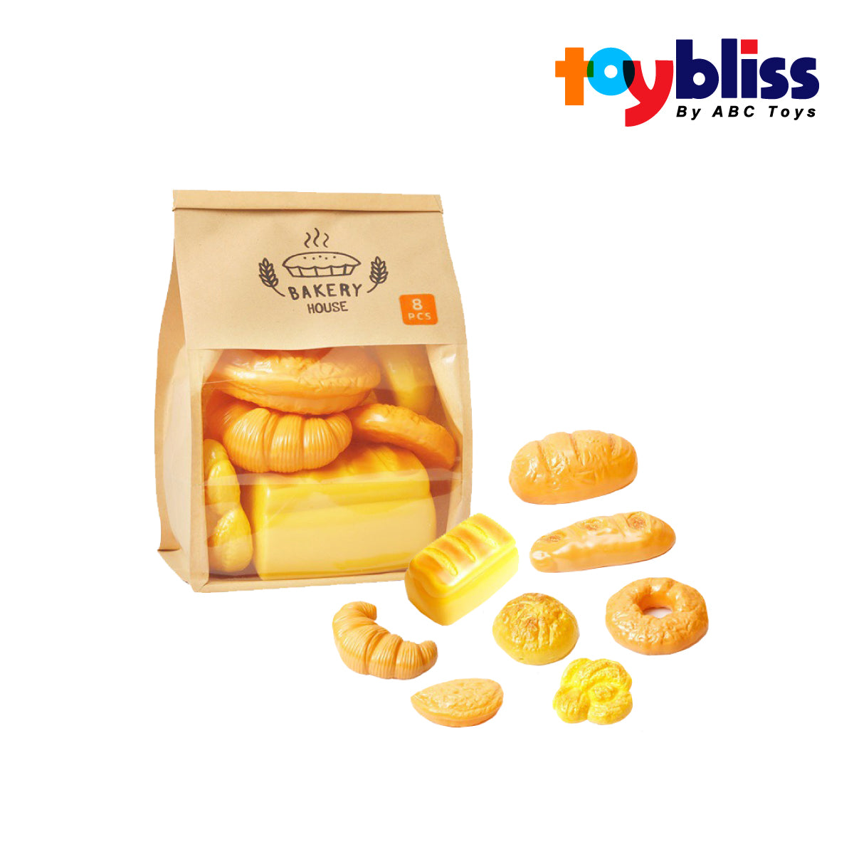 Picture of Toybliss Bakery 8pcs Playset (A35-4), Ages 3+