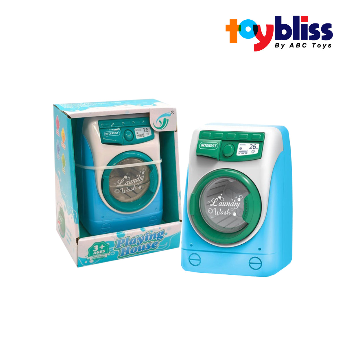 Picture of Toybliss Play House Washing Machine with Sounds (868-1), Ages 3+