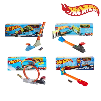 Picture of Hot Wheels FTH79 Classic Stunt Assortment, Ages 5+