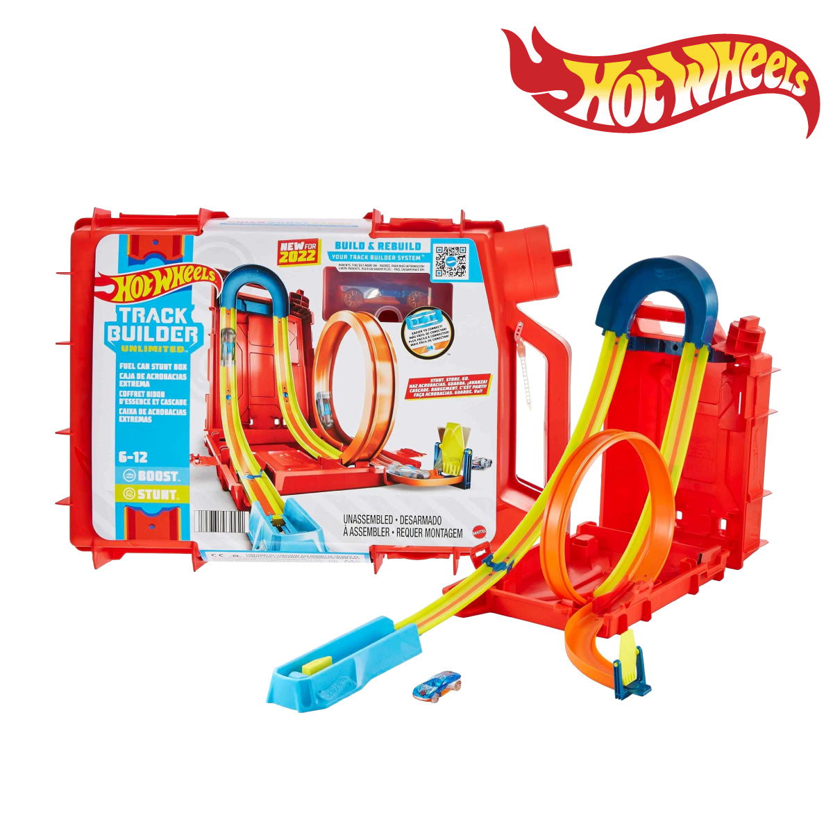Picture of Hot Wheels HDX78 Unlimited Fuel Can Stunt Box, Ages 5+