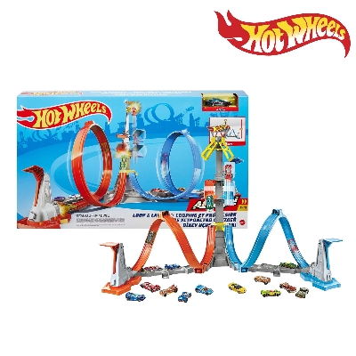 Picture of Hot Wheels GRW39 Loop & Launch Track Set, Ages 5+