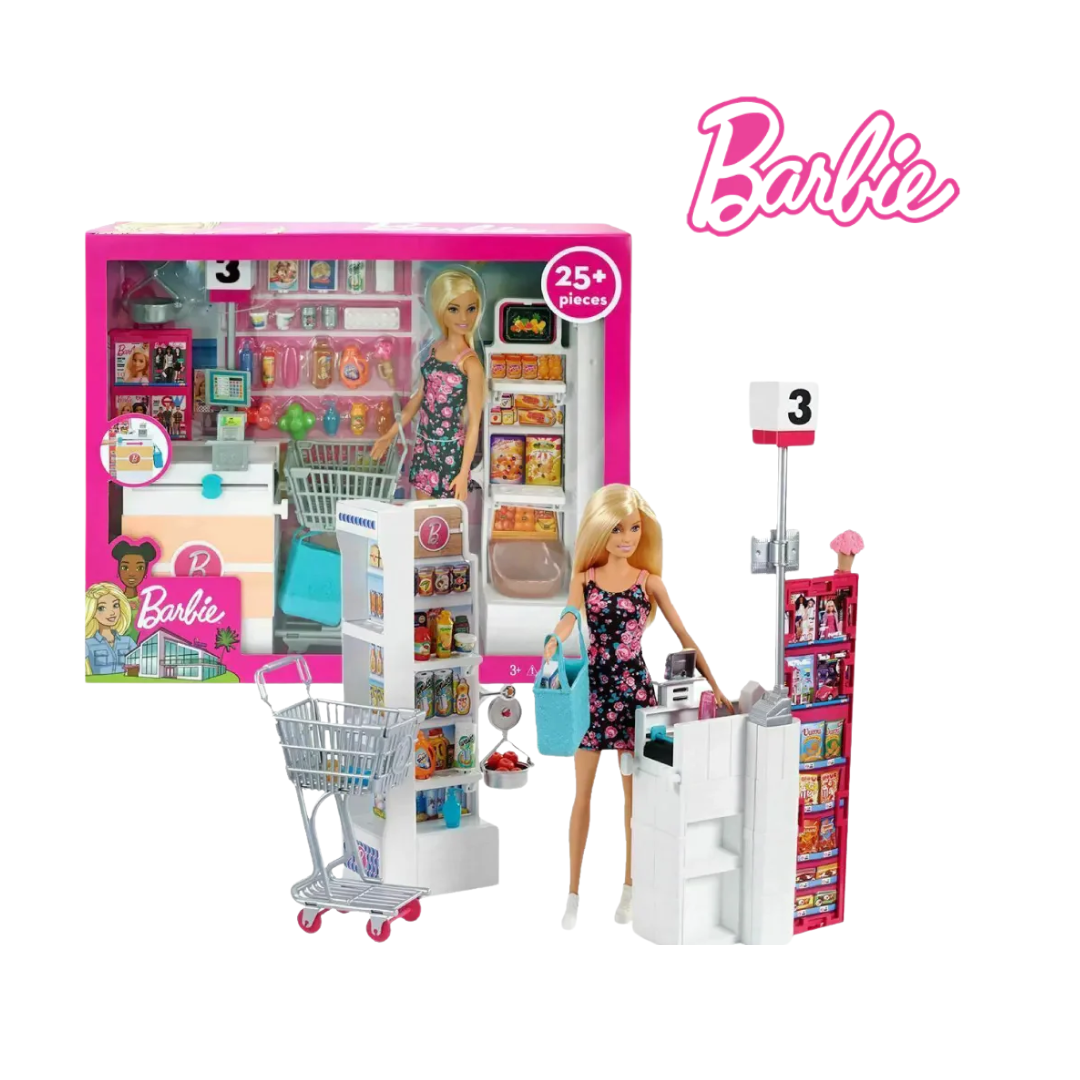 Picture of Barbie FRP01 Supermarket Playset