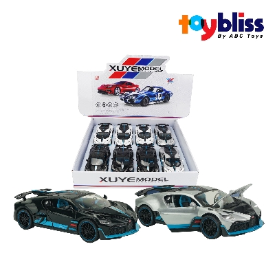 Picture of Toybliss XU YE 1:24 Die-Cast Bugatti Pull Back Car (K240B3), Ages 3+