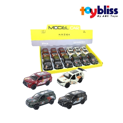 Picture of Toybliss Wei Ji 1:36 Die-Cast 4WD Pull Back Car (737-12), Ages 3+
