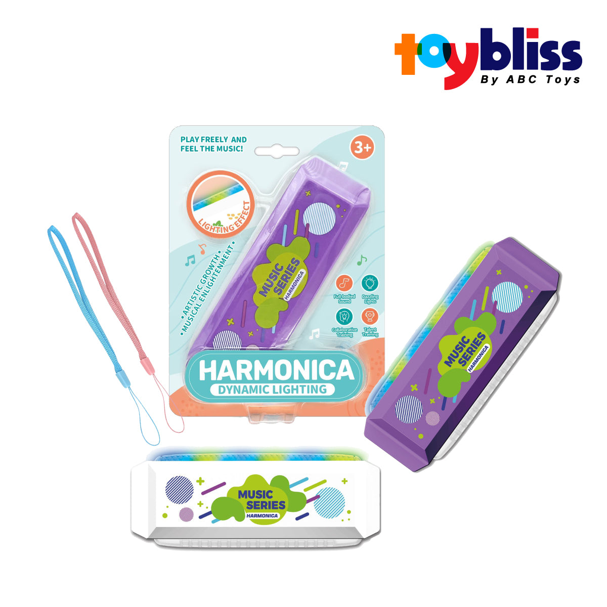 Picture of Toybliss Harmonica with Dynamic Lighting (905), Ages 3+