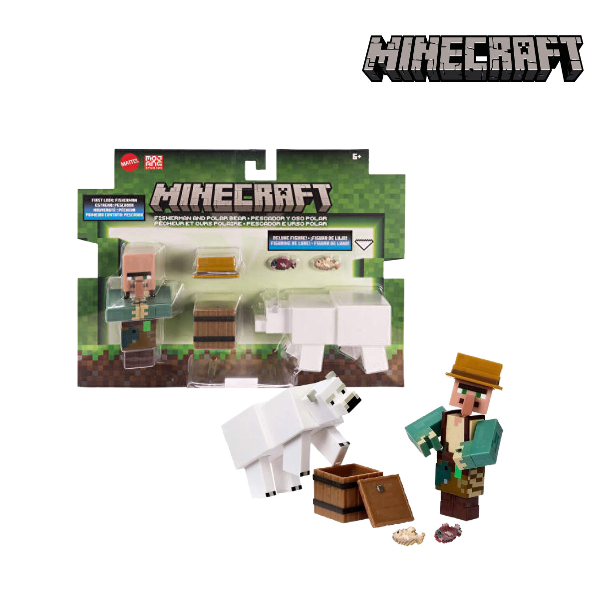Picture of Minecraft GTT53 2-Pack Figure Set