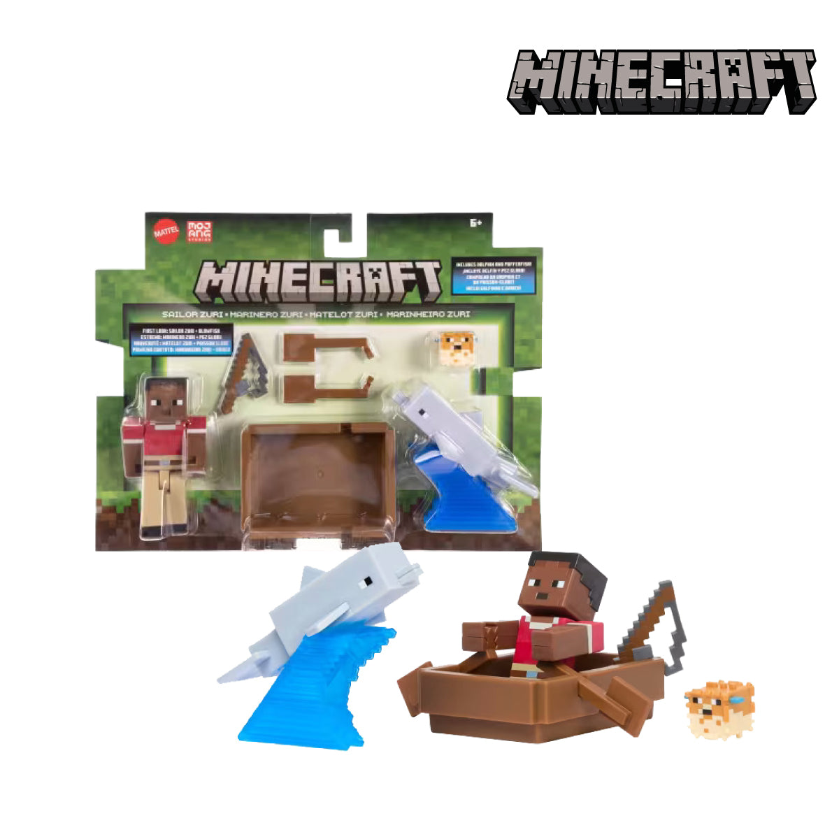 Picture of Minecraft GTT53 2-Pack Figure Set