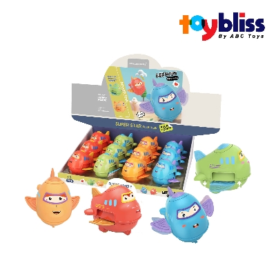 Picture of Toybliss Flying Family Press-Fun Aircraft (HY-602), Ages 3+