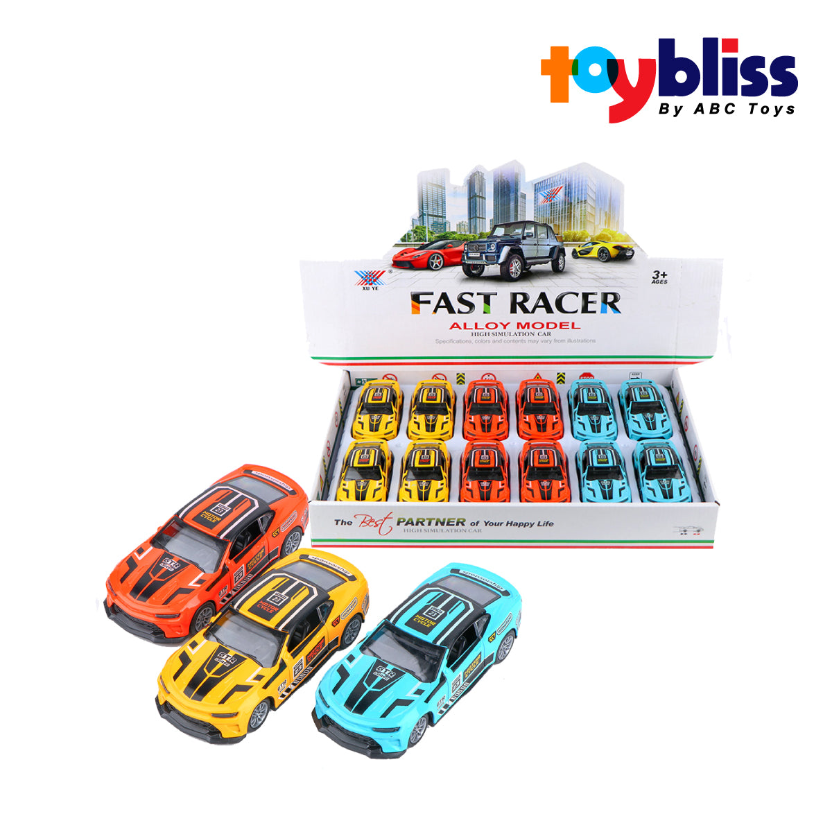Picture of Toybliss XU YE 1:36 Die-Cast GTR Large Pull Back Car (K137AA), Ages 3+