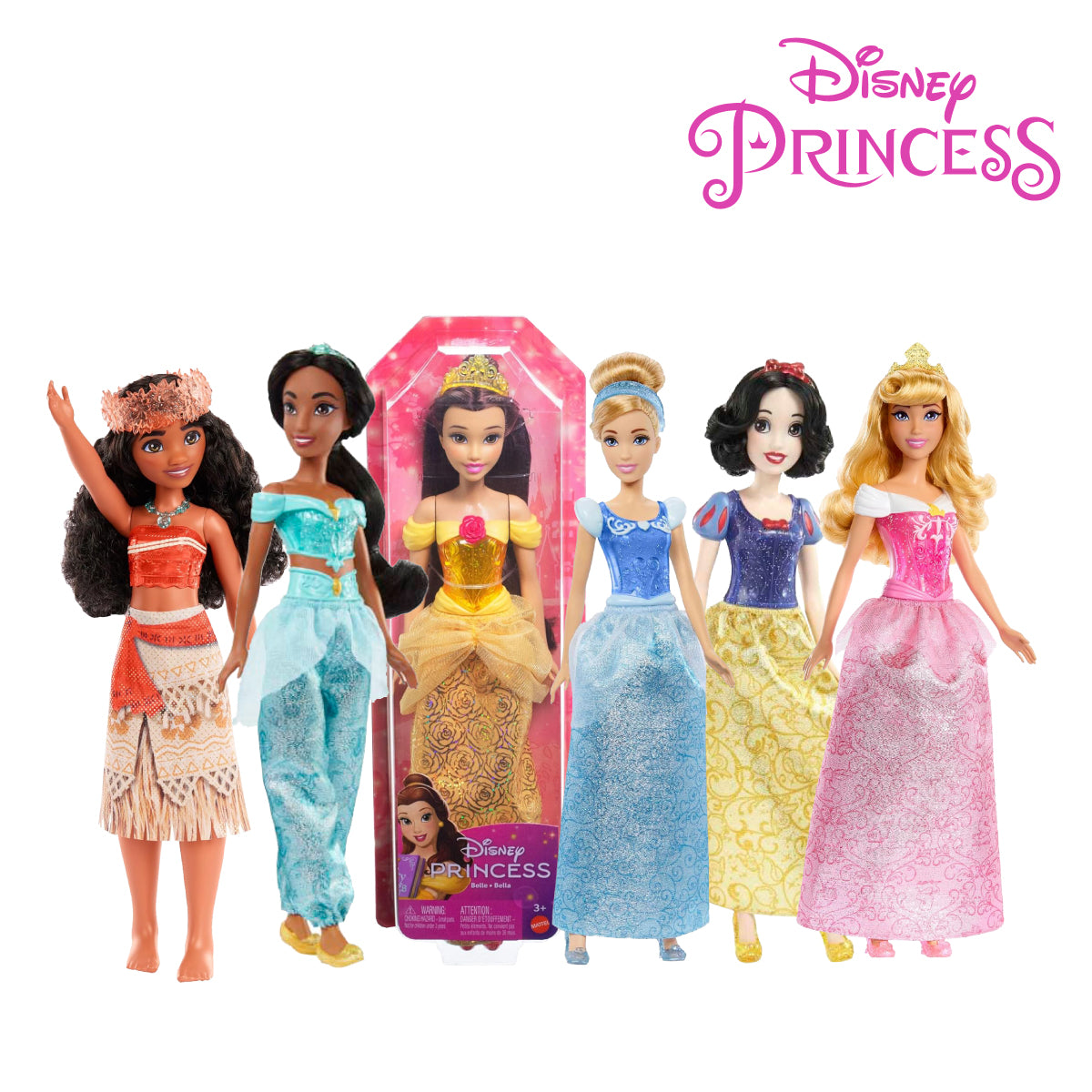 Picture of Disney Princess HLW02 Fashion Doll And Accessory Collection, Ages 3+