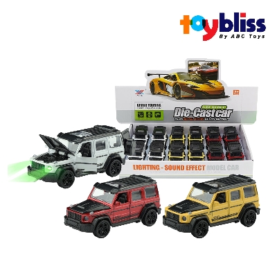 Picture of Toybliss XU YE 1:32 Die-Cast Benz Pull Back Car with Lights & Sound (K174BA), Ages 3+