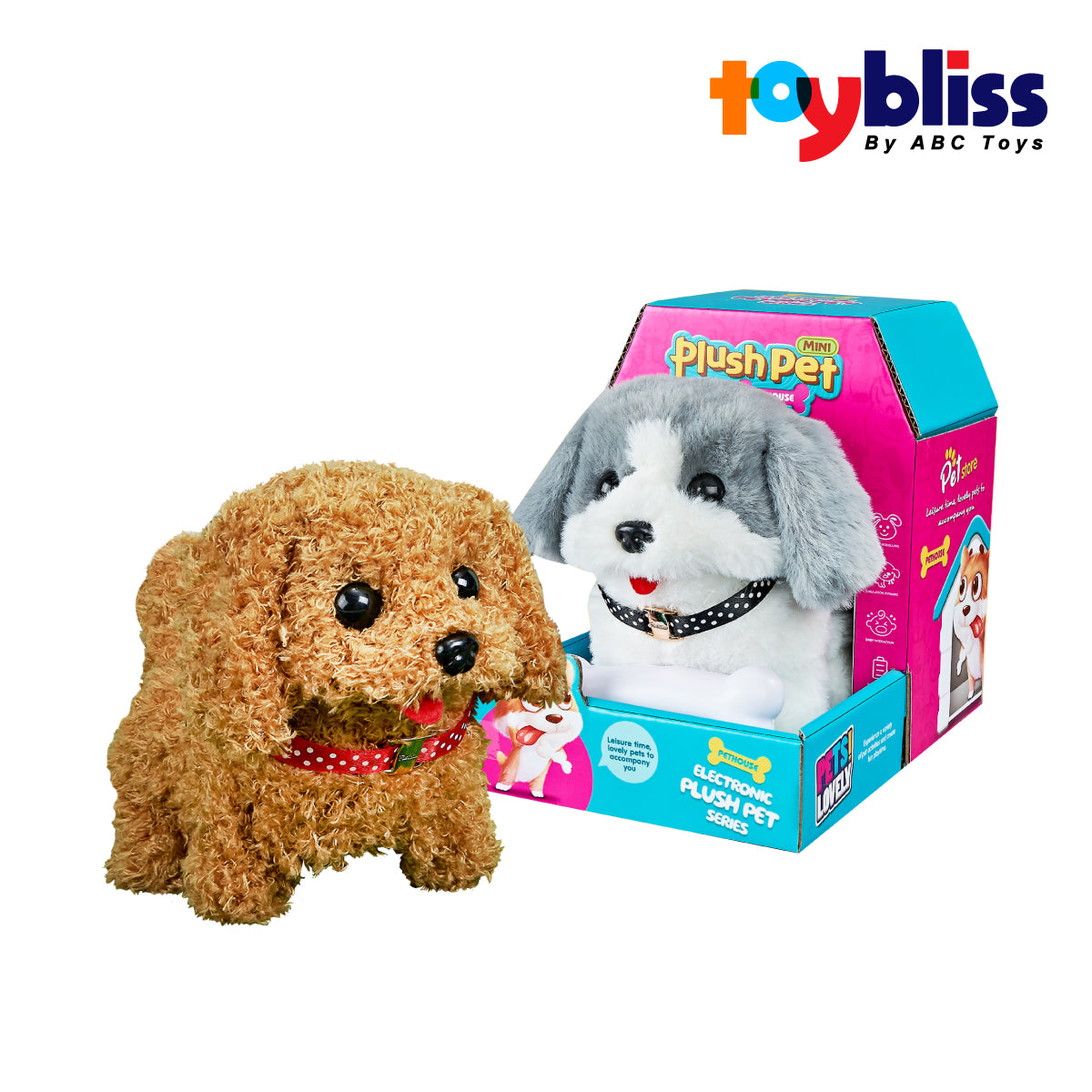 Picture of Toybliss MINI PETHOUSE Plush Pet (MC-1008), Ages 3+