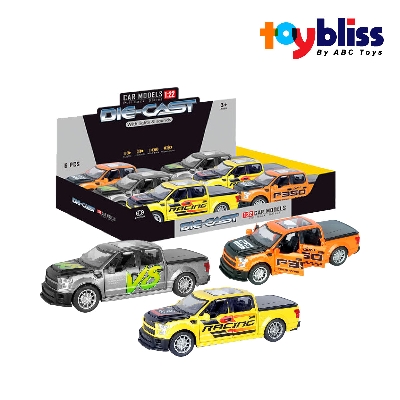 Picture of Toybliss Die-Cast 1:22 Pull Back Truck with Lights & Sounds (HCL-803A), Ages 3+