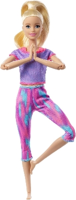 Picture of Barbie Made to Move Doll GXF04 (Damage Box)