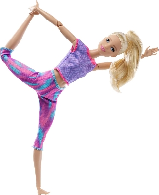 Picture of Barbie Made to Move Doll GXF04 (Damage Box)