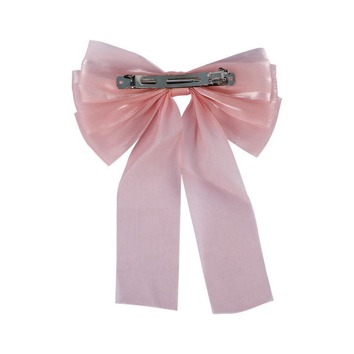 Picture of Bow Ribbon Spring Hair Clip For Girls