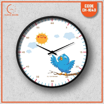 Picture of Clock House BD Children Wall Clock Multicolor