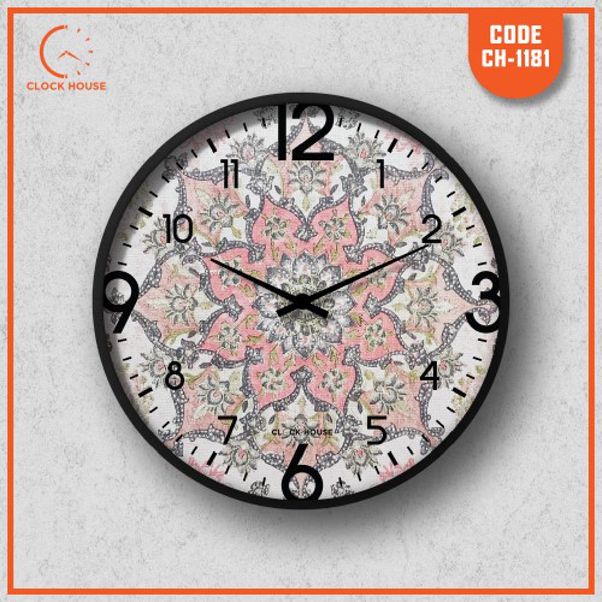 Picture of Clock House BD Artistic Wall Clock Multicolor