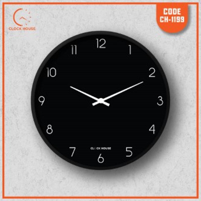 Picture of Clock House BD Classic Wall Clock Black