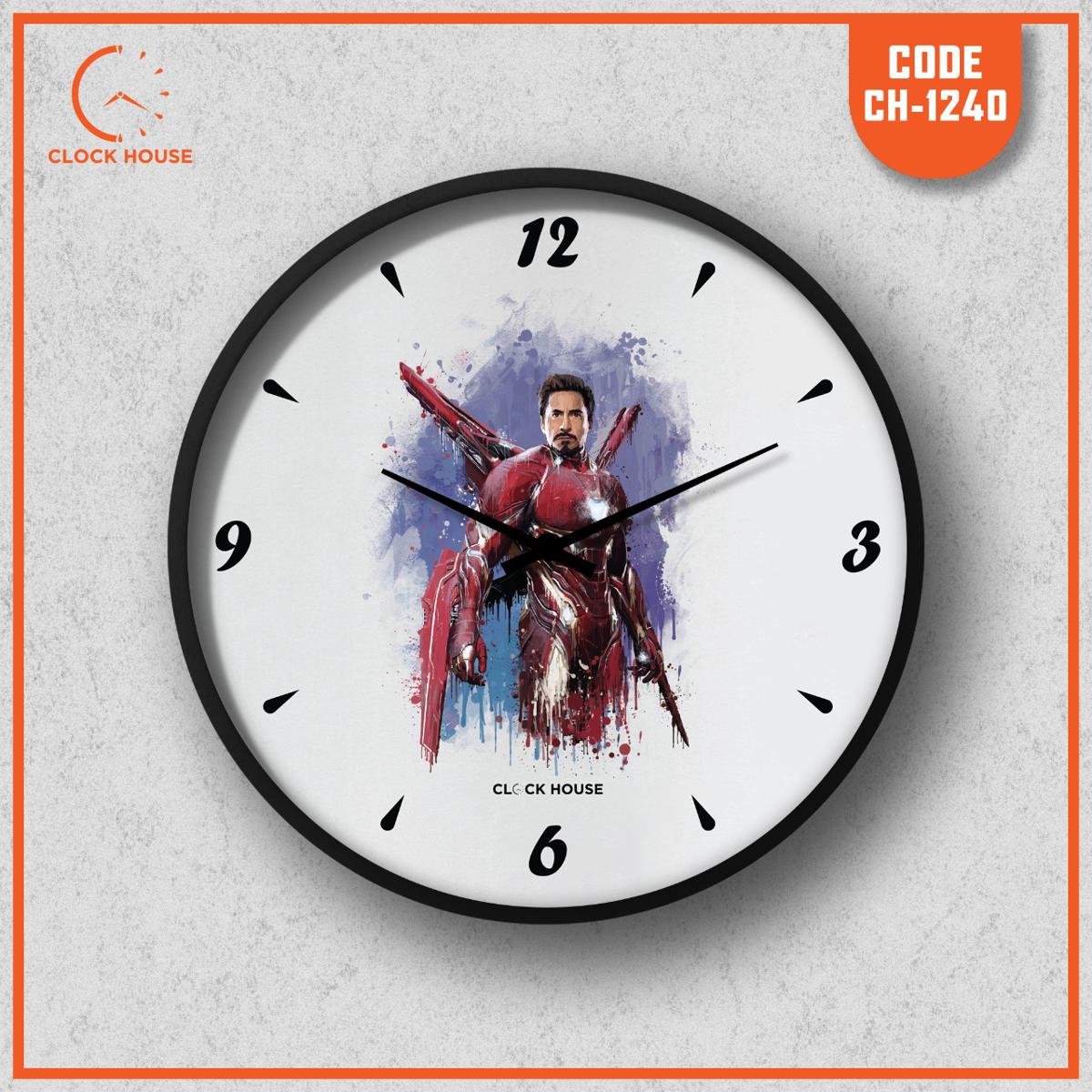 Picture of Clock House BD Super Hero Wall Clock Multicolor