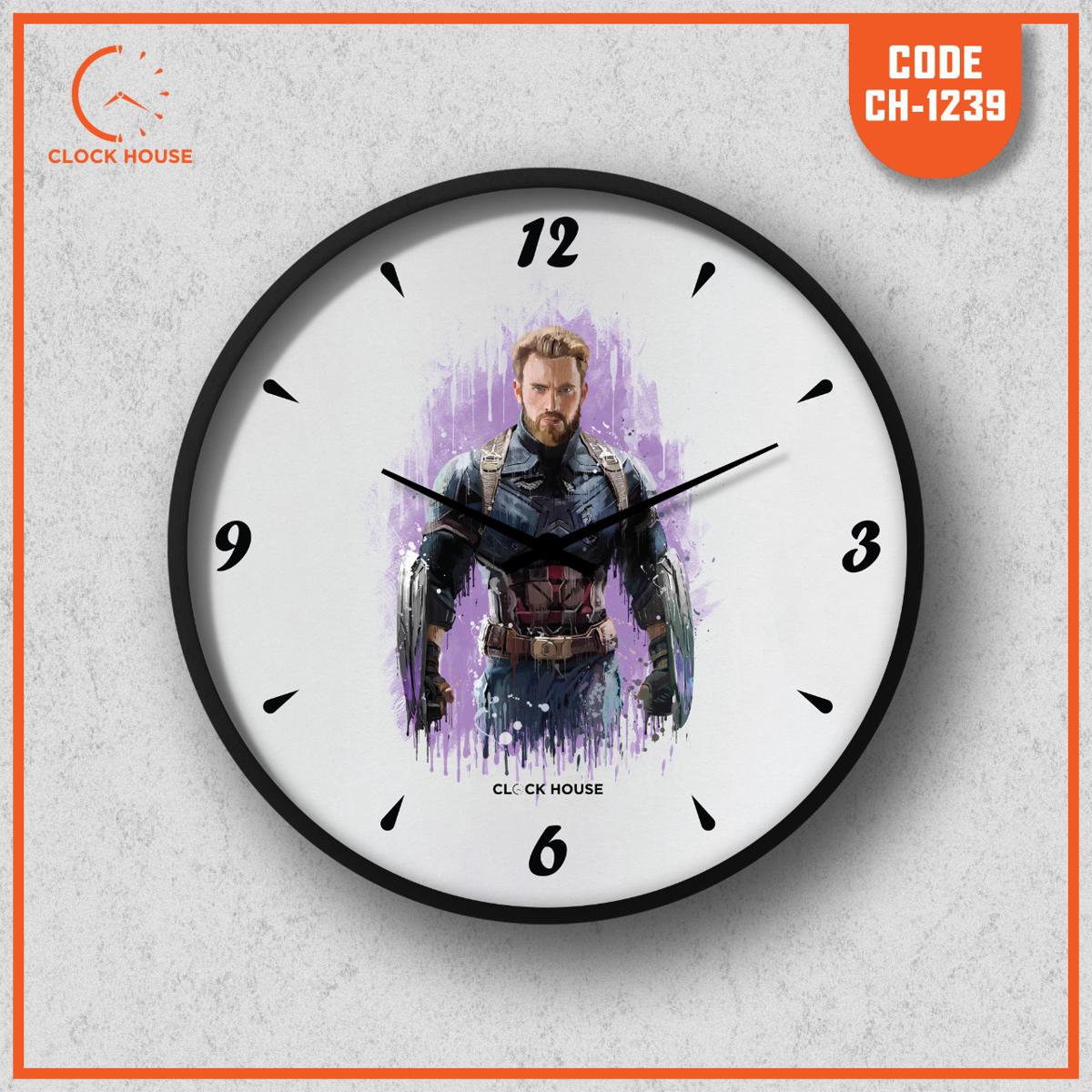 Picture of Clock House BD Super Hero Wall Clock Multicolor