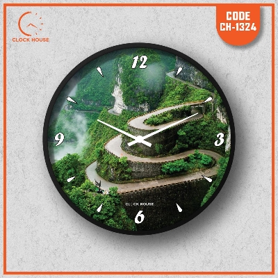 Picture of Clock House BD Artistic Wall Clock Multicolor