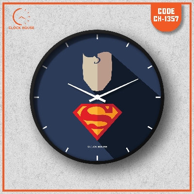 Picture of Clock House BD Super Hero Wall Clock Multicolor
